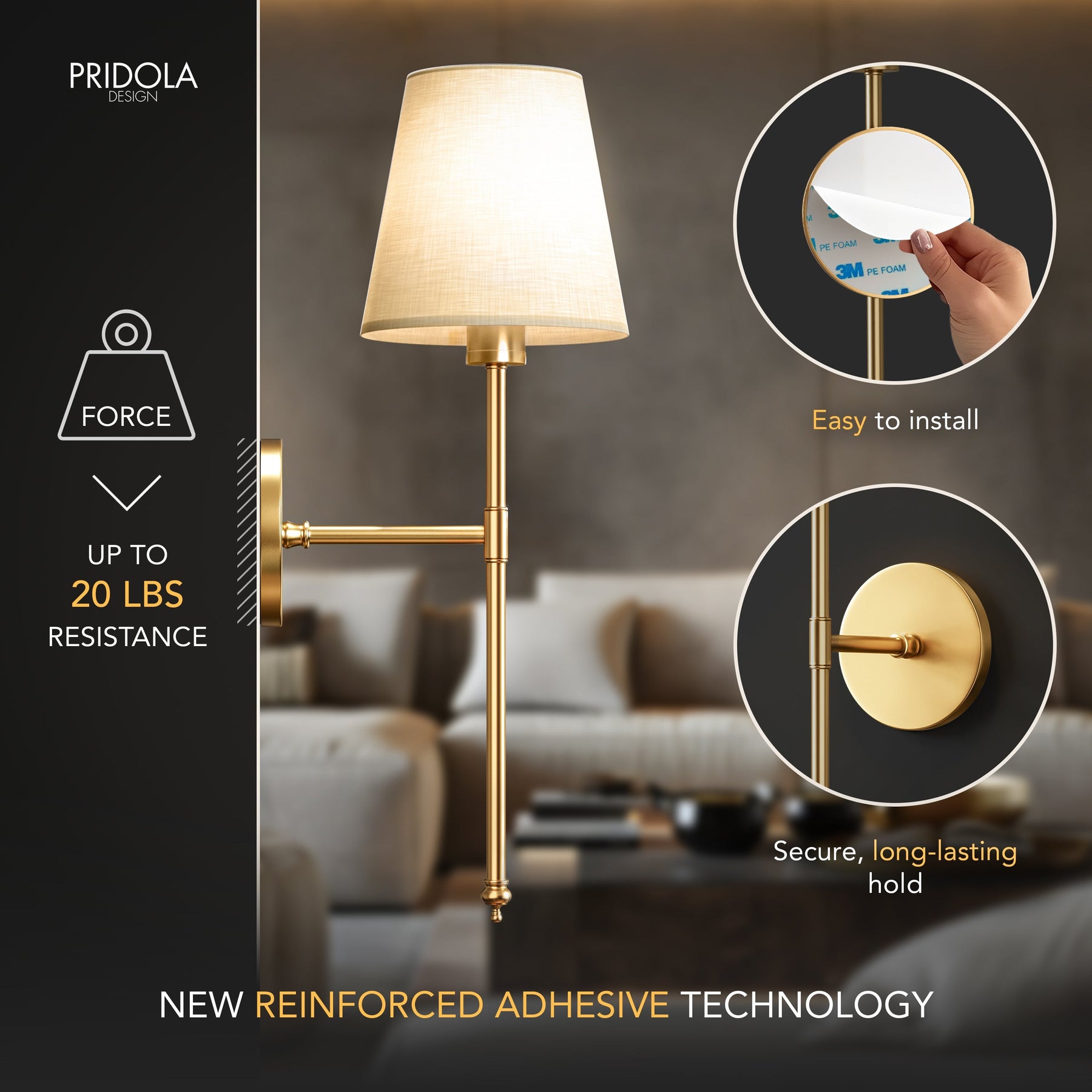 Wireless Wall Sconces