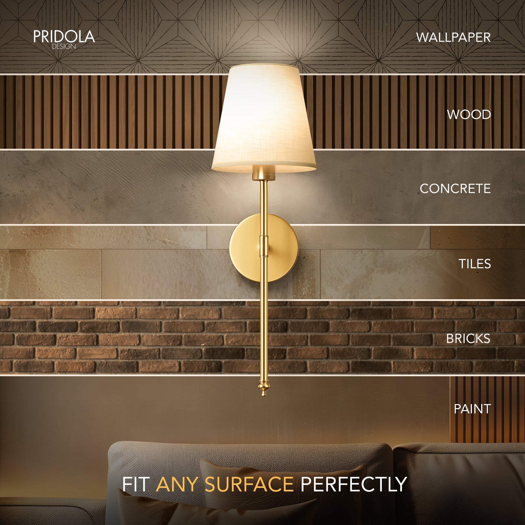 Wireless Wall Sconces