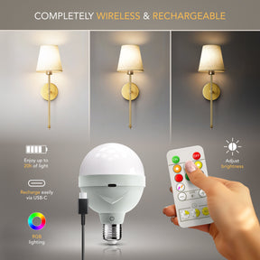 Wireless Wall Sconces