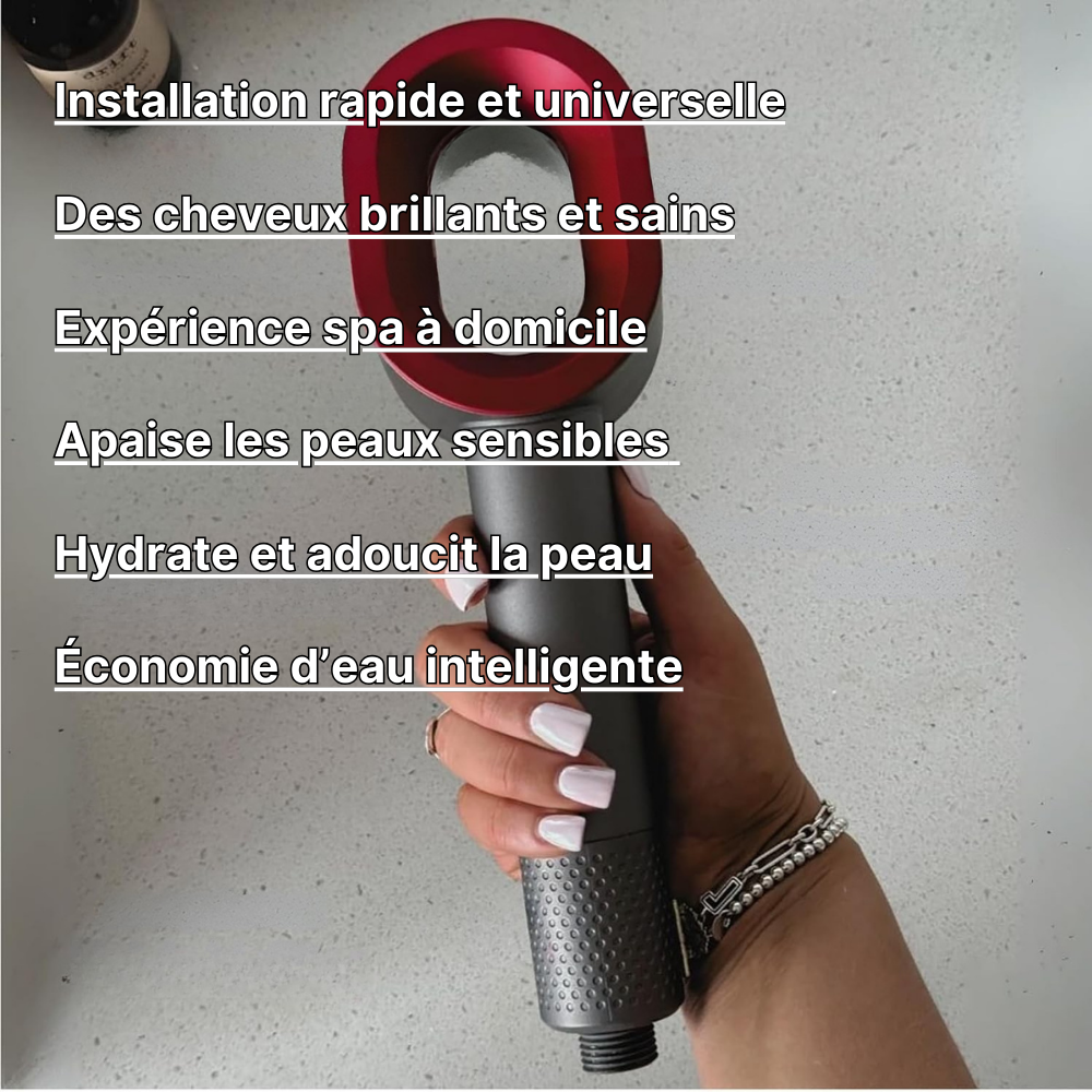 Pommeau filtrant 3 en 1 Premium